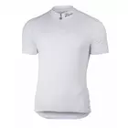 ROGELLI SOLID - tricou de ciclism barbatesc, Culoare: Alb