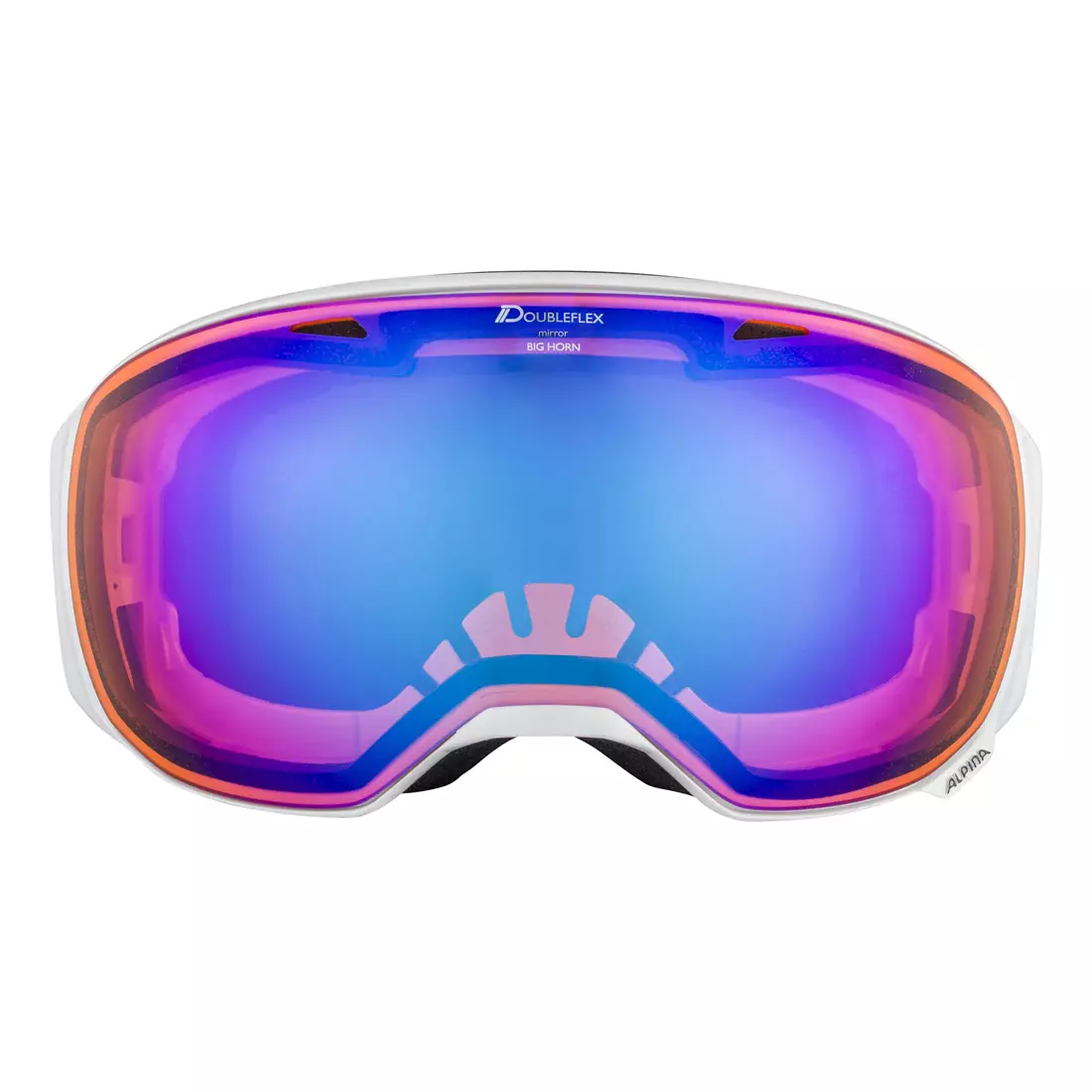 ALPINA BIG HORN Q-LITE ochelari de schi/snowboard, white gloss