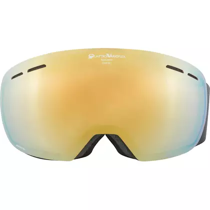 Ochelari de schi/snowboard ALPINA, fotocromați M50 GRANBY QV sticlă BLACK MATT QV GOLD SPH S2-S3