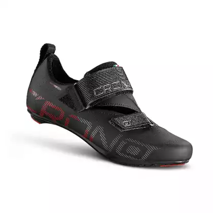 CRONO CT-1-20 Pantofi de ciclism triatlon MTB, compozit, negri