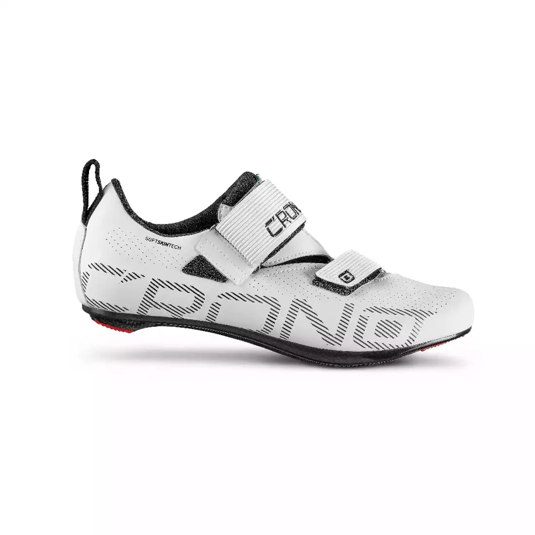 CRONO CT-1-20 Pantofi de ciclism triatlon MTB, compozit, alb
