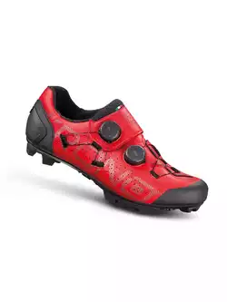 CRONO CX-1-22 Pantofi de ciclism MTB, compozit, roșu