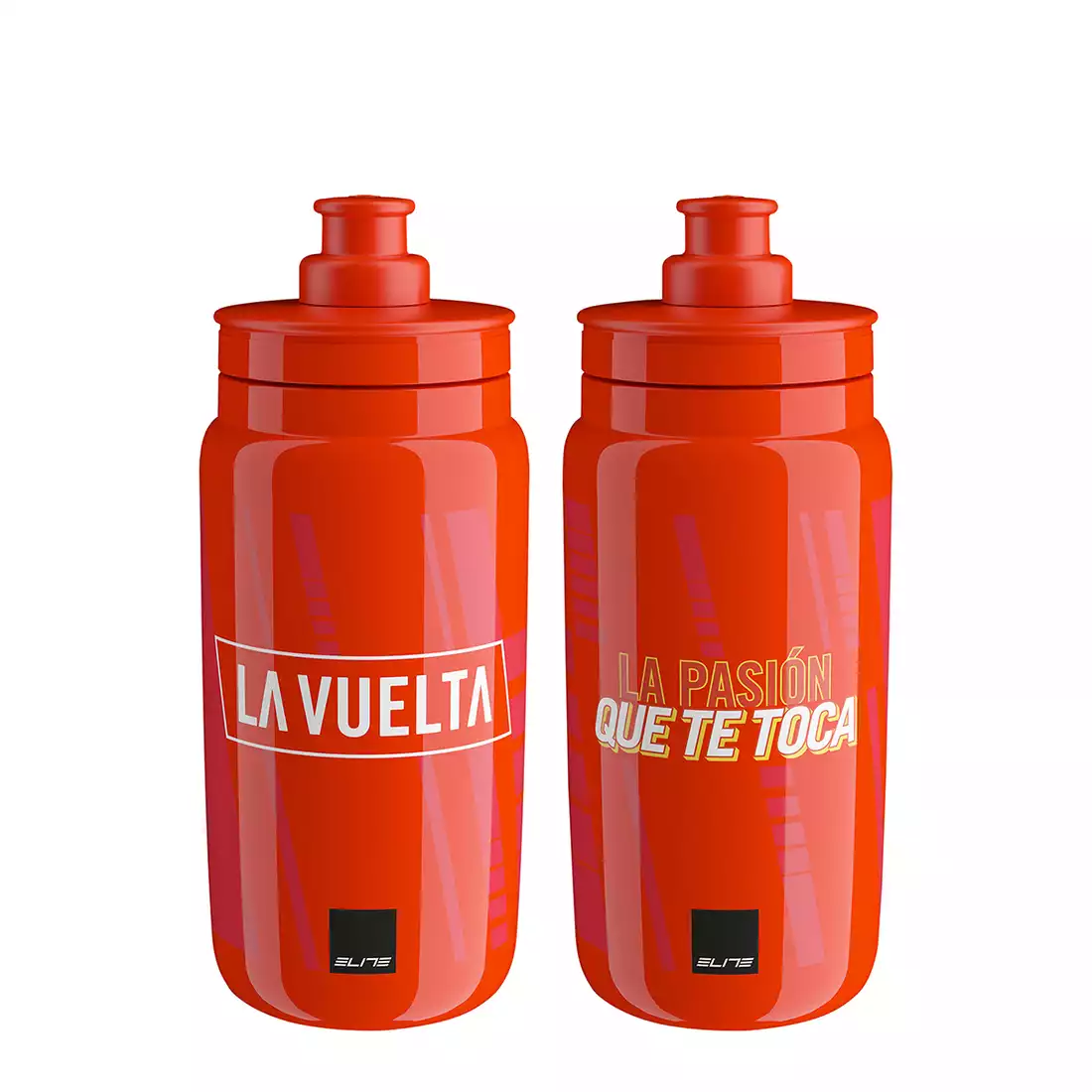 ELITE FLY Teams 2021 Sticla de apa pentru bicicleta Vuelta Iconic Red, 550ml 
