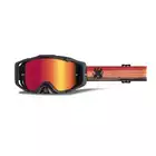 FUNN SOLJAM ochelari de protecție pentru bicicletă cu lentile interschimbabile negru incolor/rosu