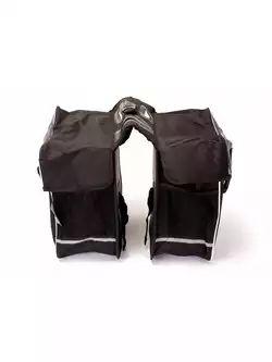M-WAVE sacoș de bicicletă pentru portbagaj, negru
