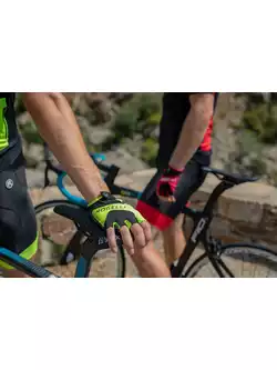 ROGELLI ARIOS 2 Mănuși de ciclism pentru bărbați, negru-fluor
