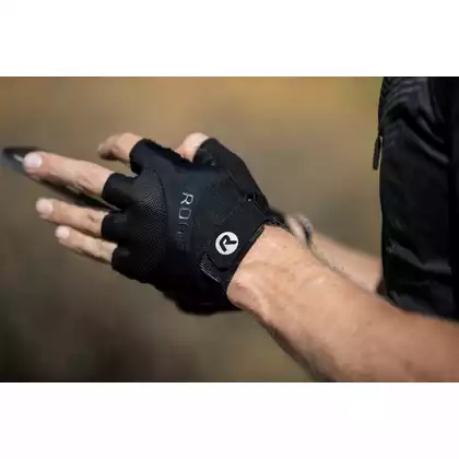 ROGELLI ARIOS 2 Mănuși de ciclism pentru bărbați, negre