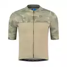 ROGELLI CAMO tricou de ciclism masculin bej