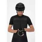 ROGELLI ESSENTIAL Mănuși de ciclism pentru bărbați, negre și verzi