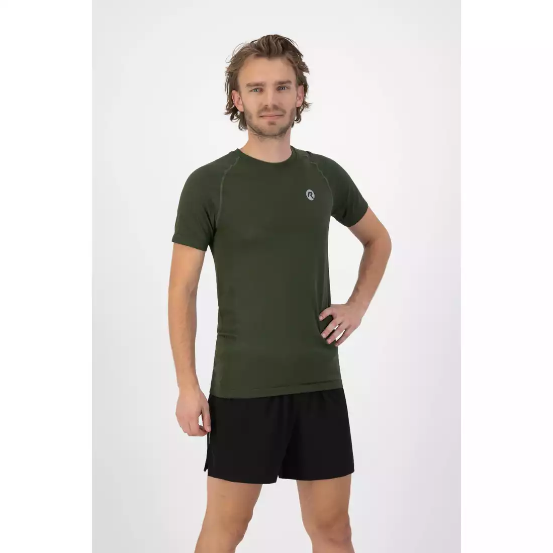 ROGELLI ESSENTIAL Tricou pentru alergare pentru bărbați, verde
