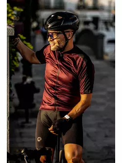 ROGELLI EXPLORE tricou de ciclism pentru bărbați, maro