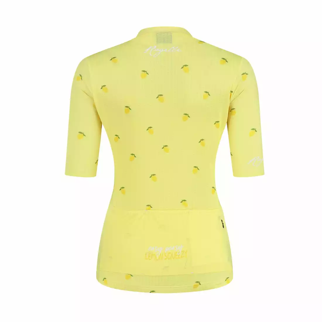 ROGELLI FRUITY Tricou de ciclism pentru femei, galben