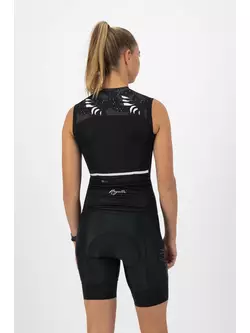 ROGELLI HARMONY Tricou de ciclism pentru femei fără mâneci, negru