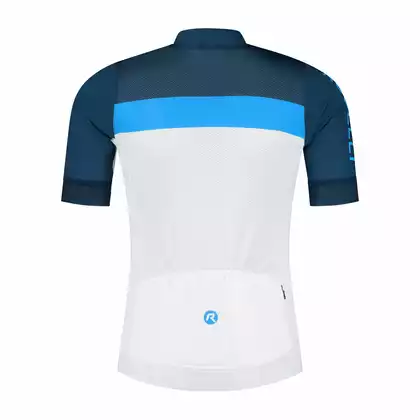 ROGELLI PRIME tricou de ciclism masculin alb și albastru