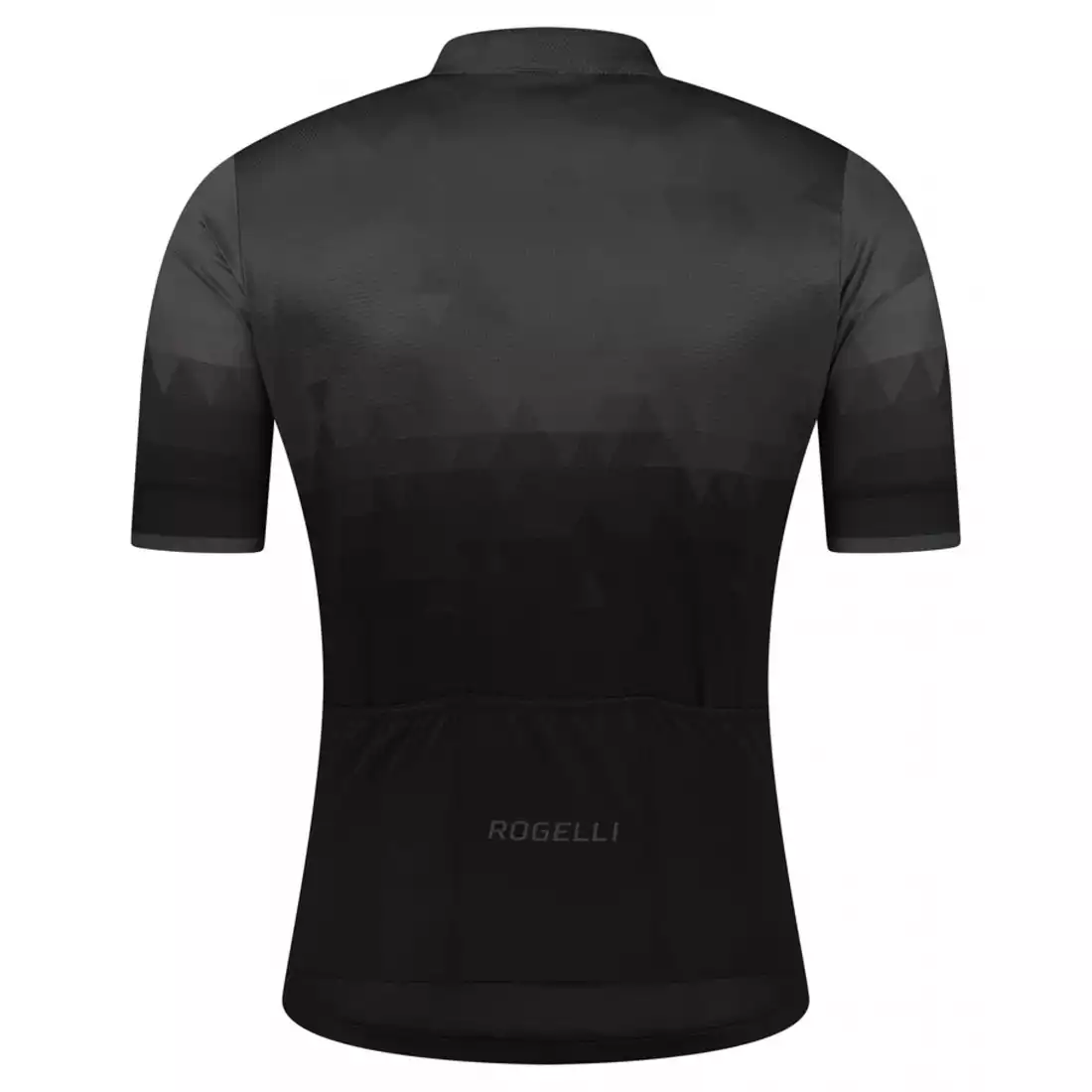 ROGELLI SPHERE Tricou de ciclism pentru bărbați, negru și gri