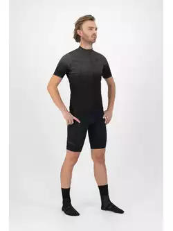 ROGELLI SPHERE Tricou de ciclism pentru bărbați, negru și gri