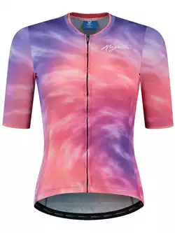 ROGELLI TIE DYE Tricou de ciclism pentru femei, violet