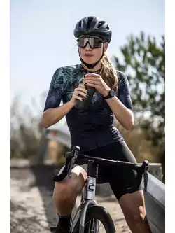 ROGELLI Tricou de ciclism pentru femei ANIMAL albastru galben