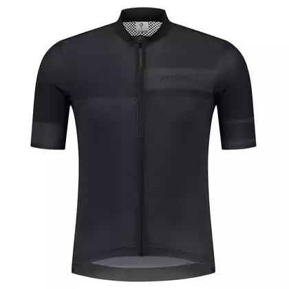 Rogelli BLOCK tricou de ciclism masculin, negru