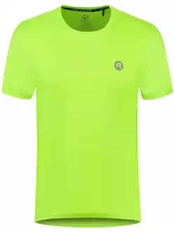 Rogelli CORE tricou de alergare pentru bărbați, galben fluor