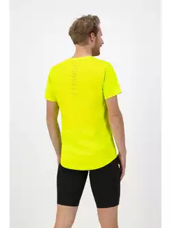 Rogelli CORE tricou de alergare pentru bărbați, galben fluor