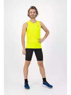 Rogelli CORE vestă de alergare pentru bărbați, galben fluor