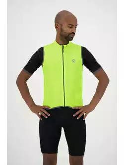 Rogelli CORE vestă de ciclism pentru bărbați, galben fluor