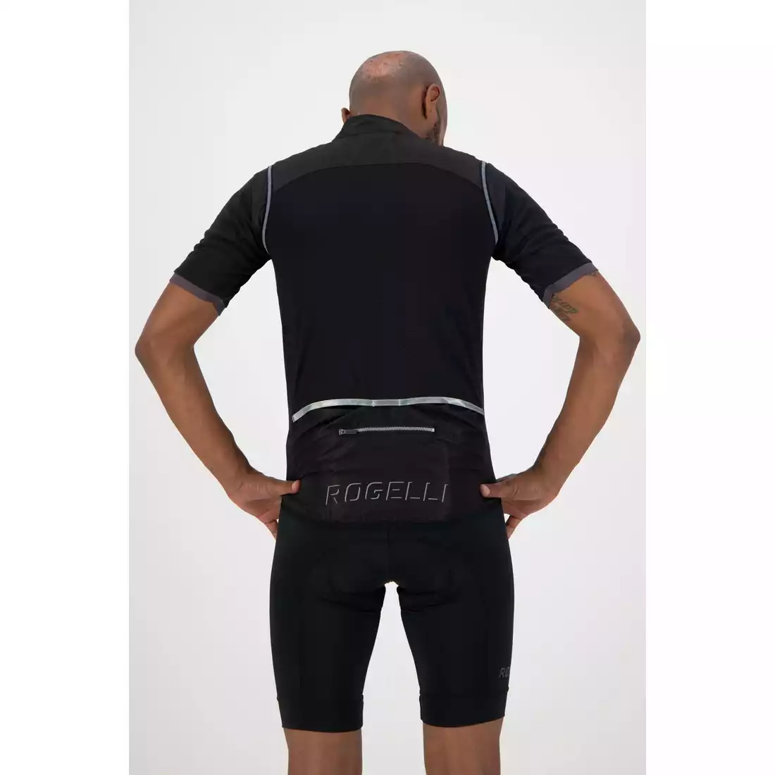 Rogelli CORE vestă de ciclism pentru bărbați, negru