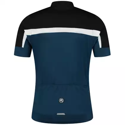 Rogelli COURSE tricou de ciclism masculin, negru și bleumarin