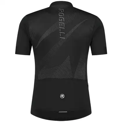 Rogelli DUSK tricou de ciclism pentru bărbați, negru și gri