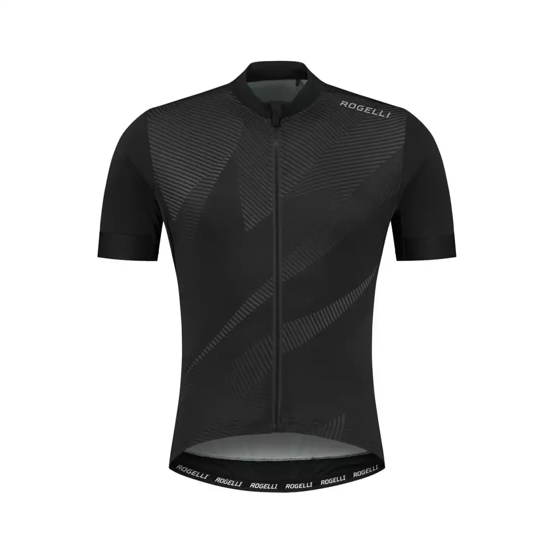Rogelli DUSK tricou de ciclism pentru bărbați, negru și gri