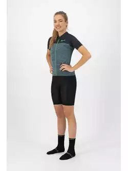 Rogelli MELANGE tricou de ciclism pentru femei, bleumarin și turcoaz