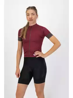 Rogelli MODESTA tricou de ciclism pentru femei, maro