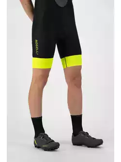Rogelli MTB R400X pantofi de ciclism MTB pentru , negru galben gri-fluor