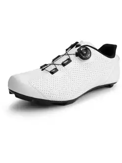 Rogelli R400 RACE pantofi de ciclism barbati - drum, alb