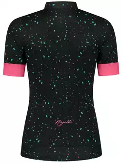 Rogelli TERRAZZO tricou de ciclism pentru femei, bleumarin și roz
