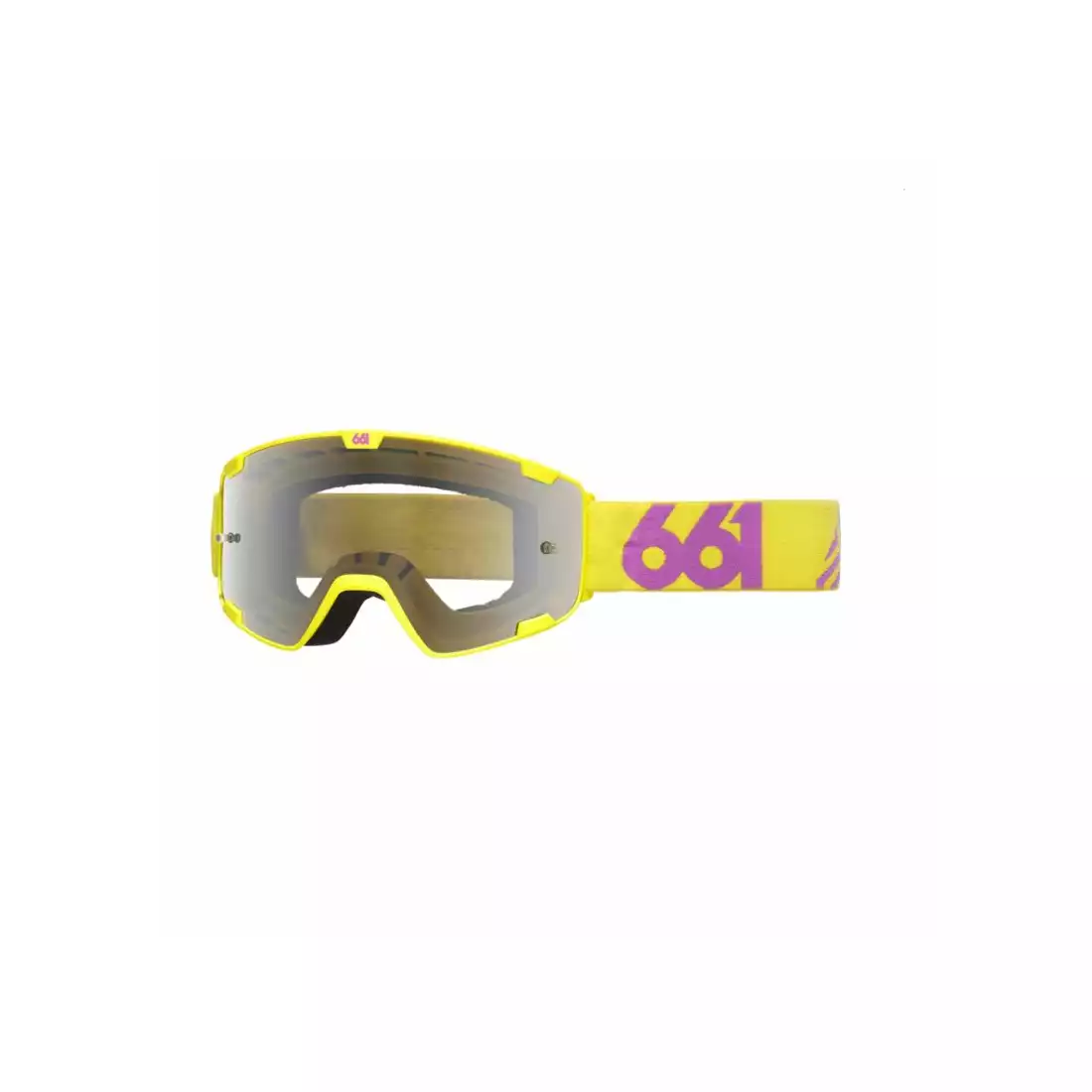 661 RADIA dazzle ochelari de protecție pentru bicicletă, galben-violet