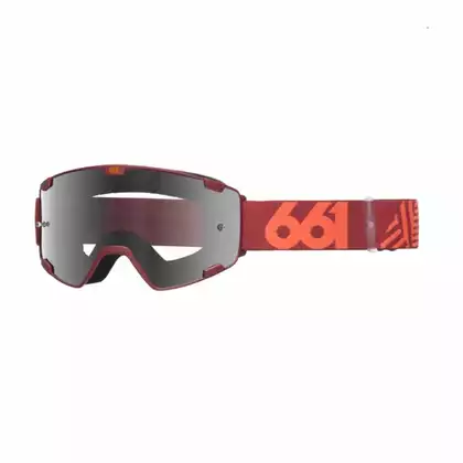 661 RADIA dazzle ochelari de protecție pentru bicicletă, portocala rosie