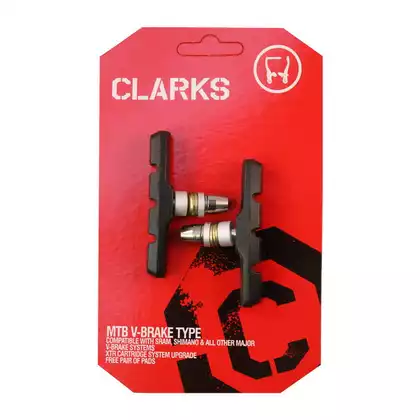 CLARKS CP510 MTB Placute de frana pentru frane V-brake, negru