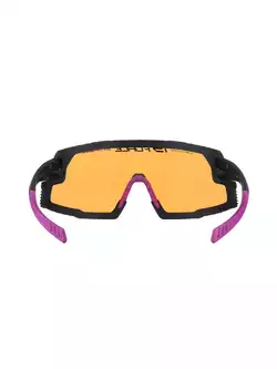 FORCE GRIP ochelari sport, lentile de contrast, negru și roz