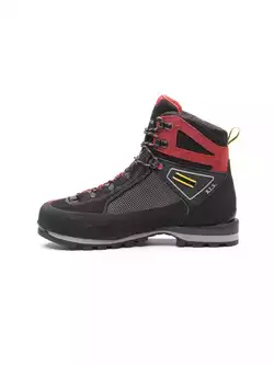 KAYLAND CROSS MOUNTAIN GTX Pantofi de trekking pentru bărbați, GORE-TEX, VIBRAM,negru și roșu