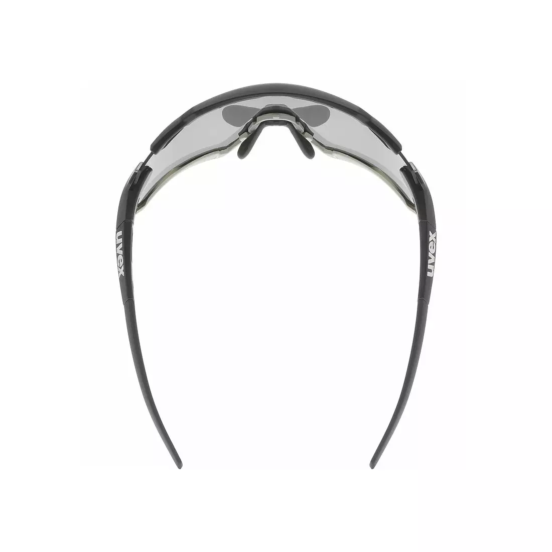 Ochelari sport UVEX Sportstyle 228 argintiu oglindă (S3), negru-gri