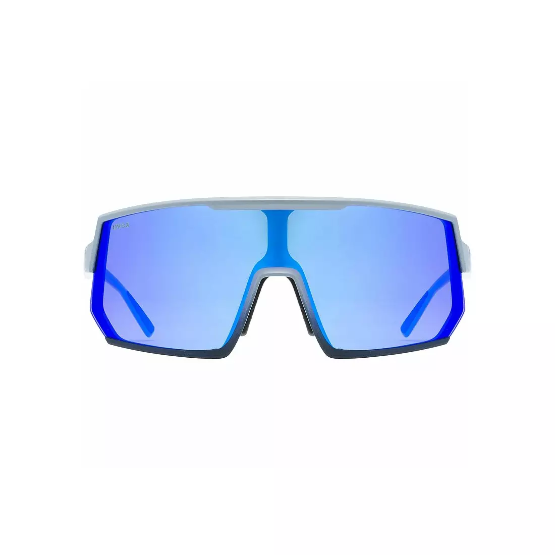 Ochelari sport UVEX Sportstyle 235 oglindă albastru (S2), gri