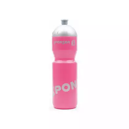 SPONSER NETTO sticla de apa pentru bicicleta 750 ml, roz/argintiu