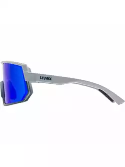 Ochelari sport UVEX Sportstyle 235 oglindă albastru (S2), gri