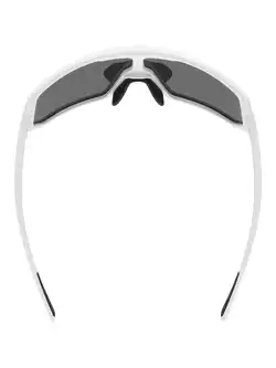 UVEX ochelari de protecție pentru sport Sportstyle 235 mirror silver (S3), alb