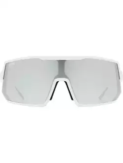 UVEX ochelari de protecție pentru sport Sportstyle 235 mirror silver (S3), alb
