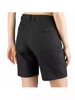 VIKING Pantaloni scurți sport pentru femei, pantaloni scurți de trekking Sumatra Shorts Lady 800/24/9565/0900 negru