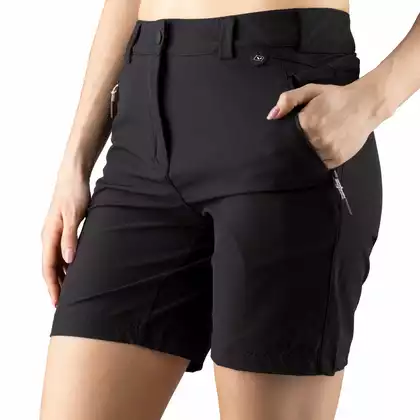 VIKING pantaloni scurți de ciclism pentru femei Expander 800/24/2409/0900 negru