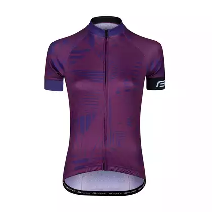 FORCE SHARD LADY Tricou de ciclism pentru femei, violet